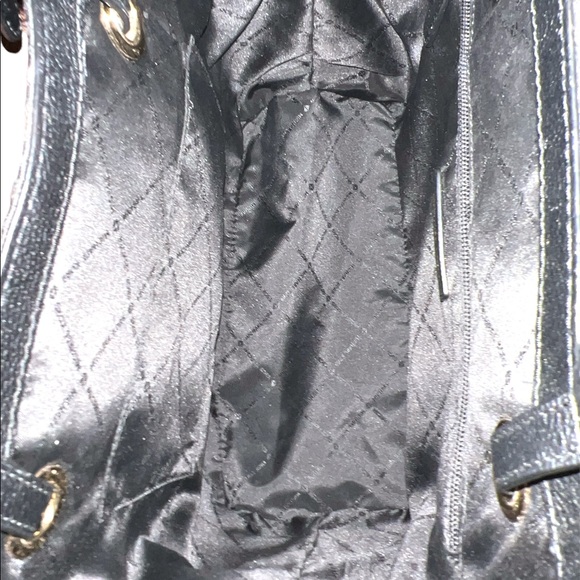 Michael Kors Jet set Grab Monogram Jacquard Black Logo Tote Bag - Picture 4 of 8